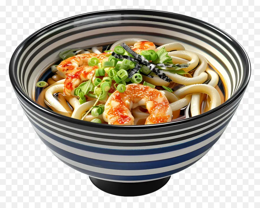 Udon，Udon Aux Crevettes PNG