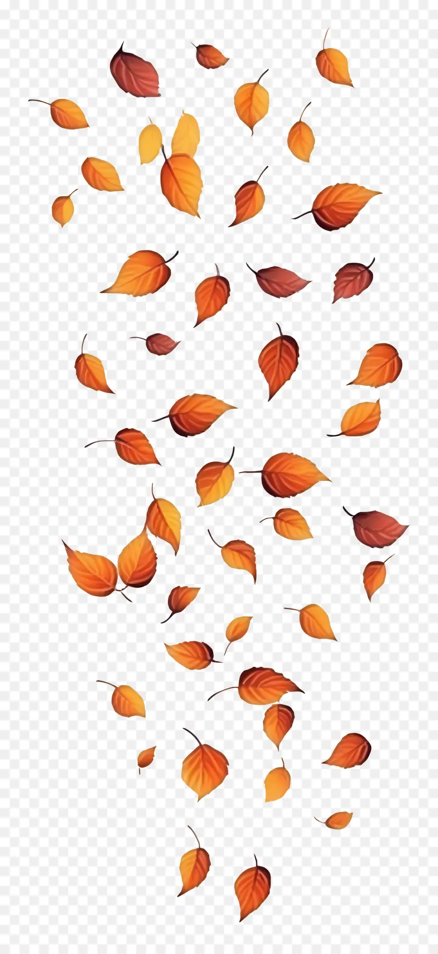 Feuilles Flottantes，Feuilles Qui Tombent PNG