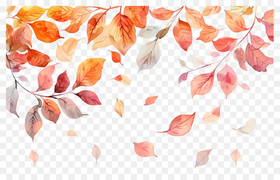 Feuilles Tombées，Feuilles D'automne PNG