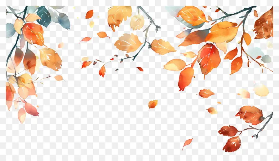 Feuilles Tombées，Feuilles D'automne PNG