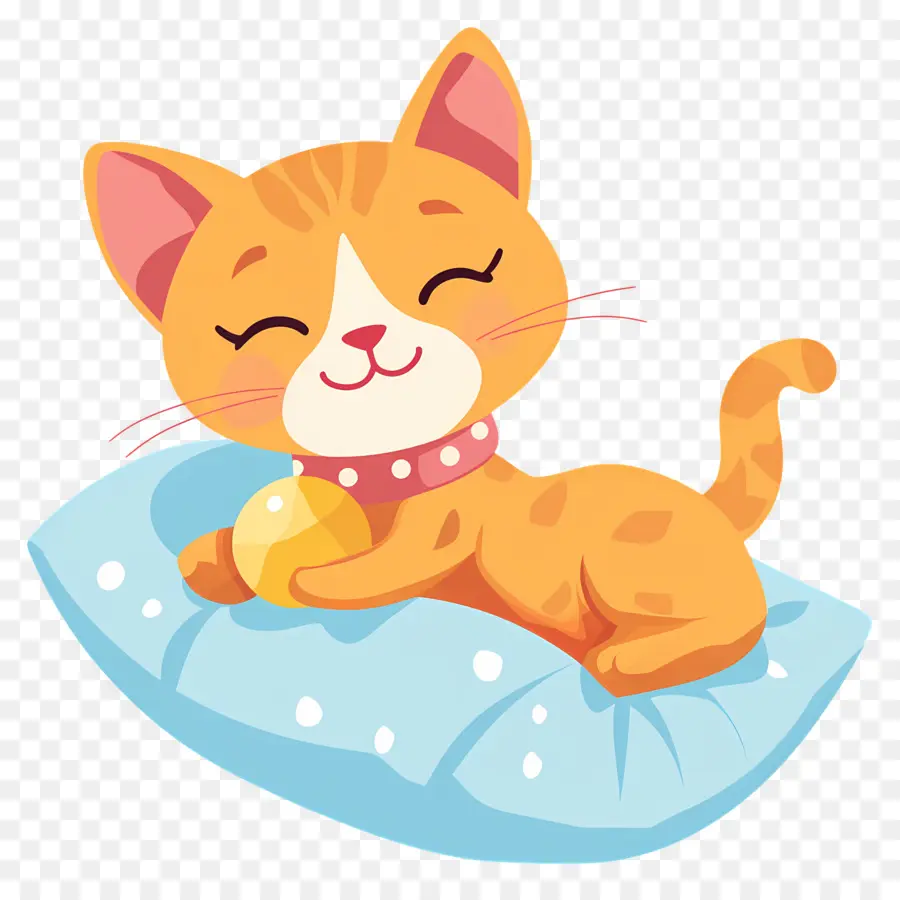 Dessin Animé De Chat，Chat Orange PNG