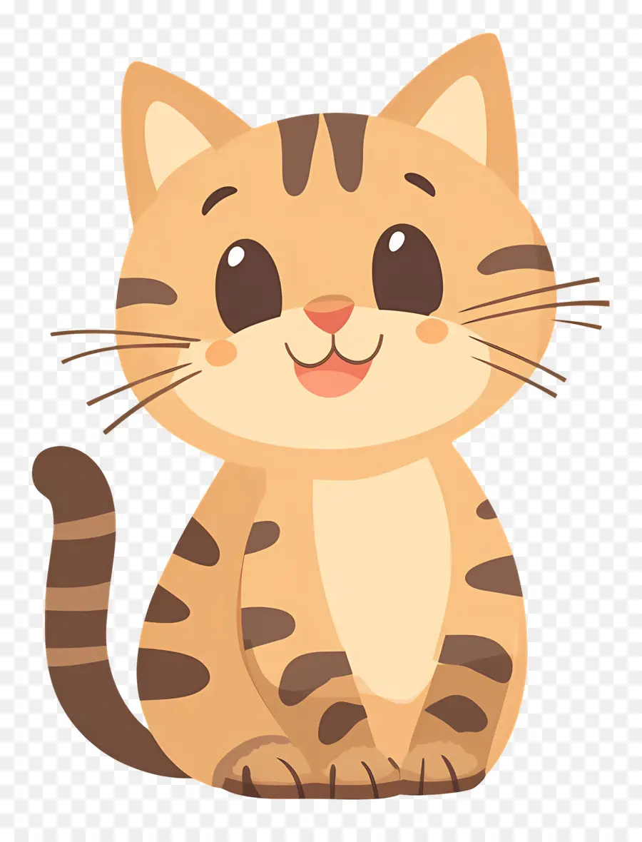 Dessin Animé De Chat，Chat Mignon PNG