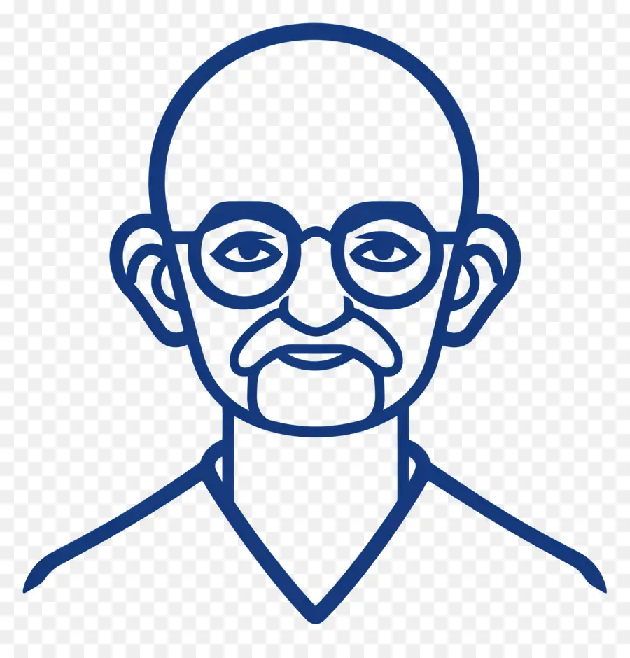 Gandhi，Illustration D'une Personne PNG