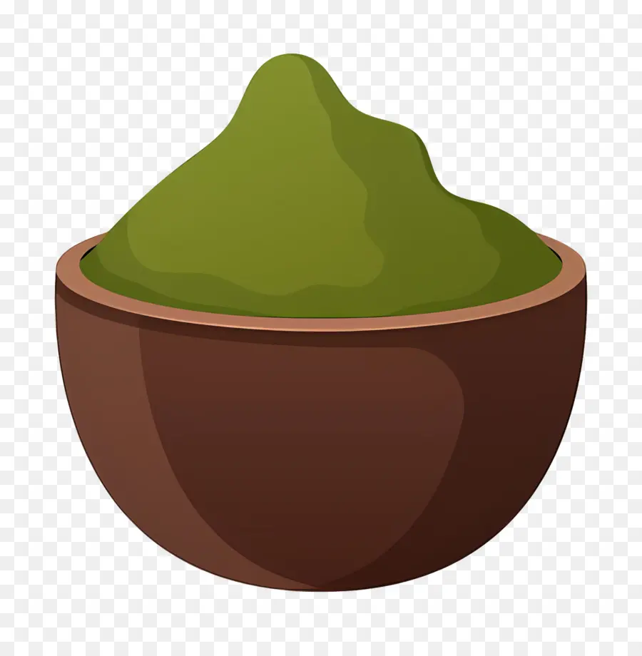 Poudre De Matcha，Pâte Verte PNG