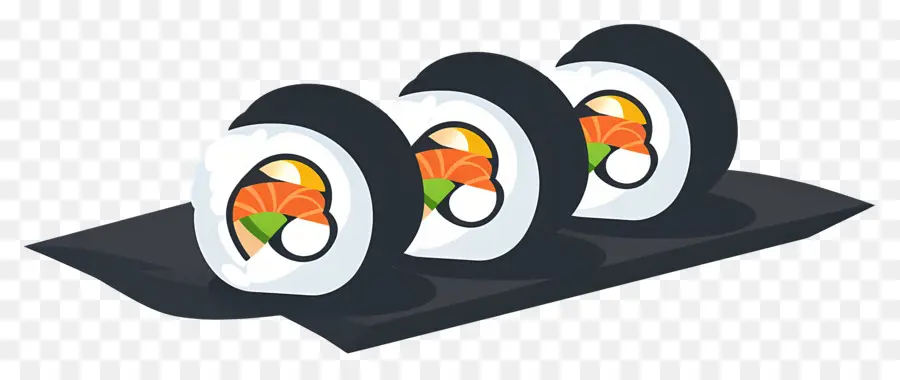 Rouleau De Sushi，Rouleaux De Sushis PNG