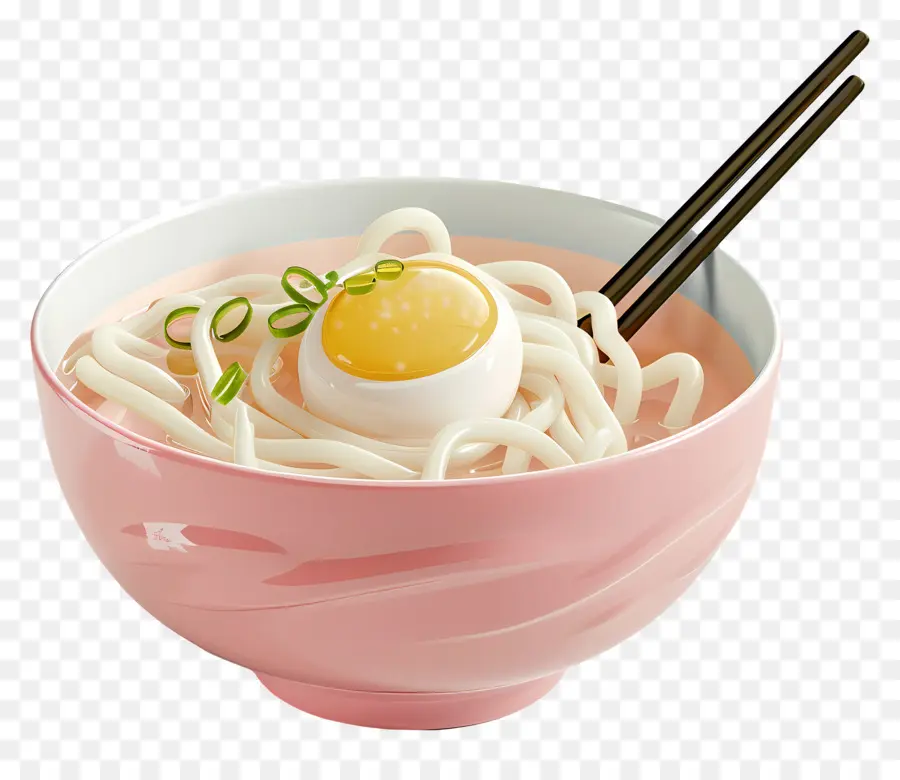 Udon，Udon Avec Oeuf PNG