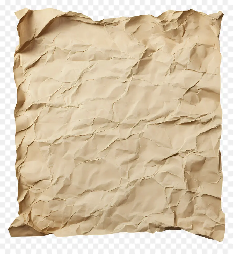 Vieux Papier Froissé，Froissé PNG