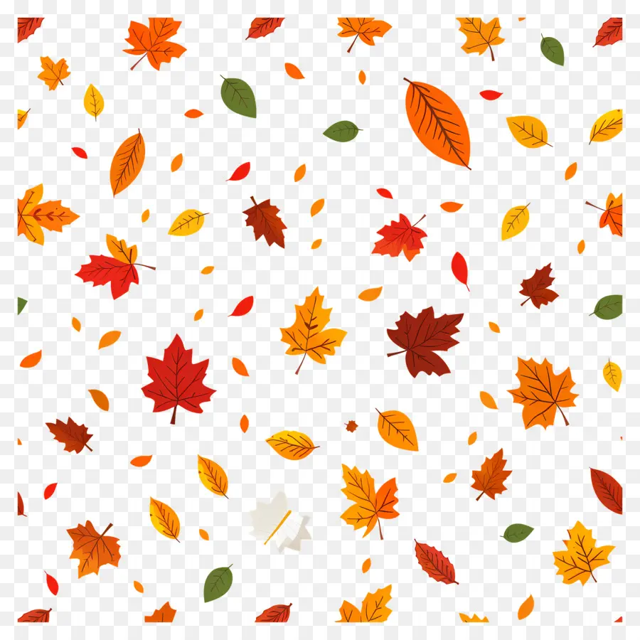 Feuilles Tombées，Feuilles D'automne PNG