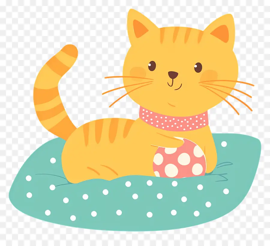 Dessin Animé De Chat，Chat Orange PNG