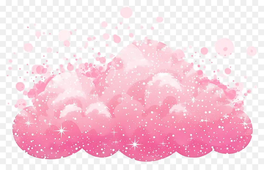 Nuage Rose，Duveteux PNG