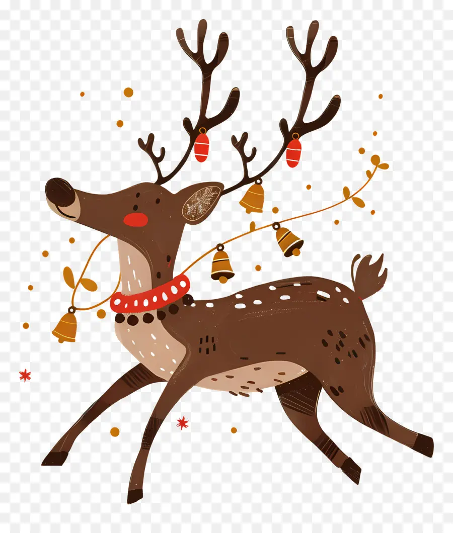 Cerf De Noël，Renne PNG