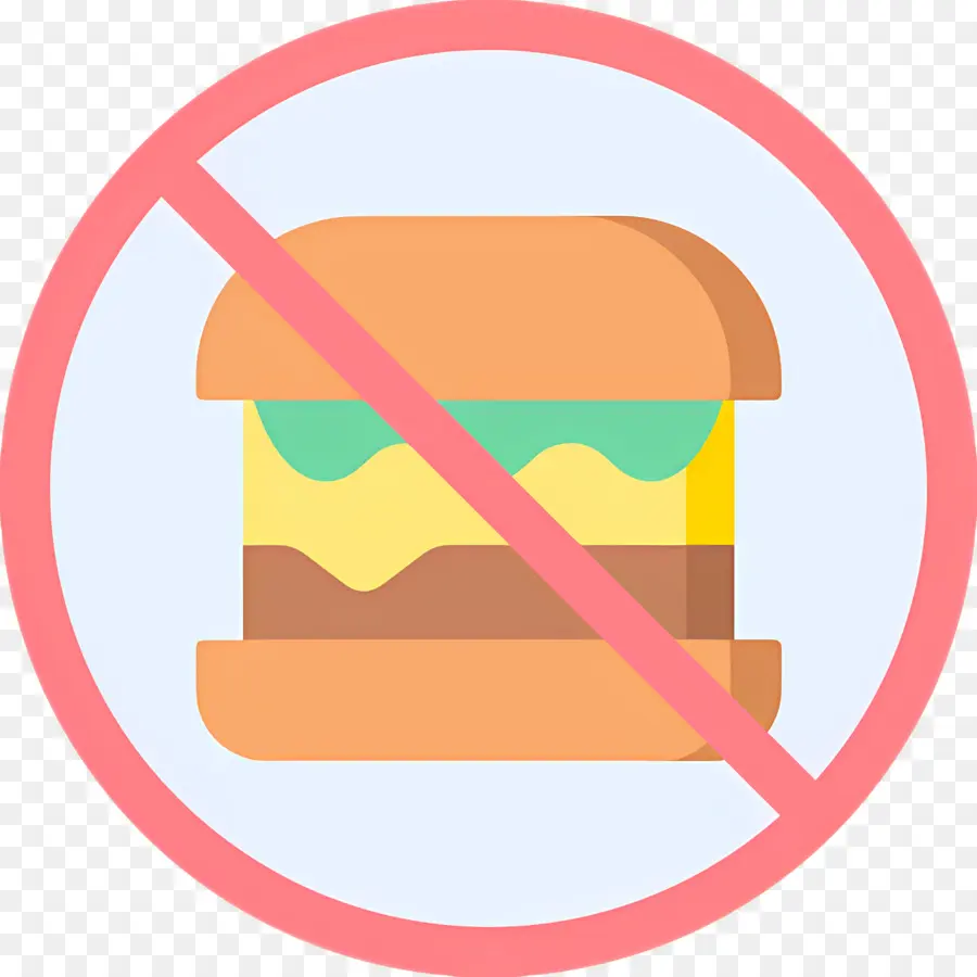 Pas De Nourriture，Pas De Hamburger PNG