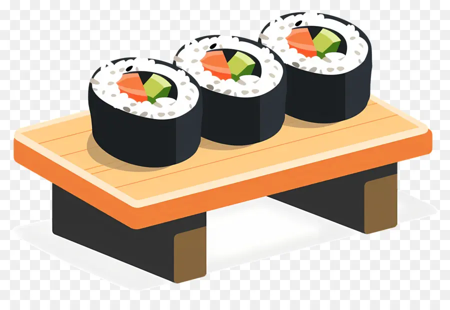 Rouleau De Sushi，Rouleaux De Sushi PNG