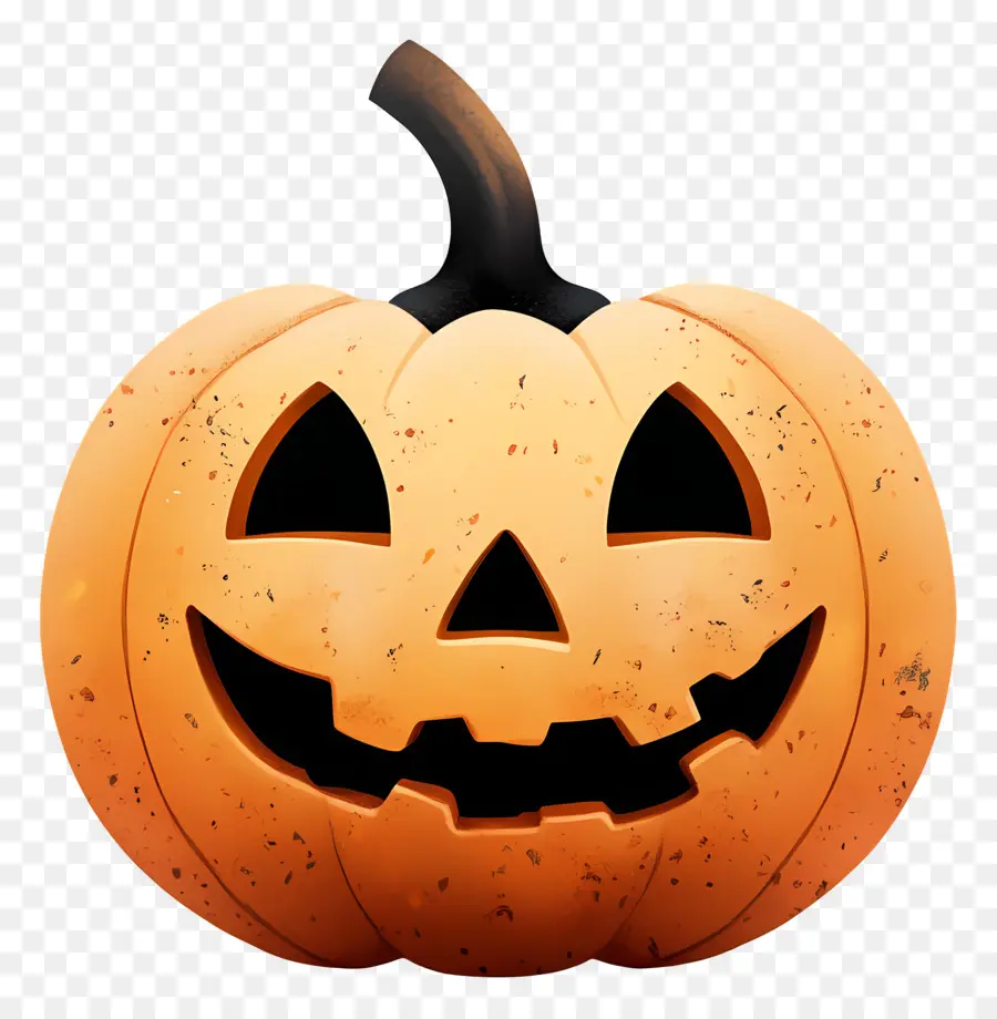 Emoji D'halloween，Jack O' Lanterne PNG