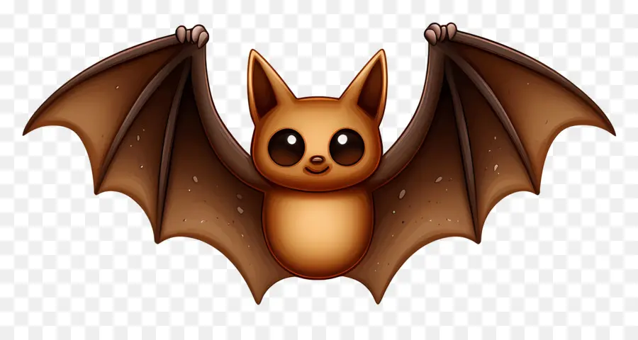 Emoji D'halloween，Batte PNG