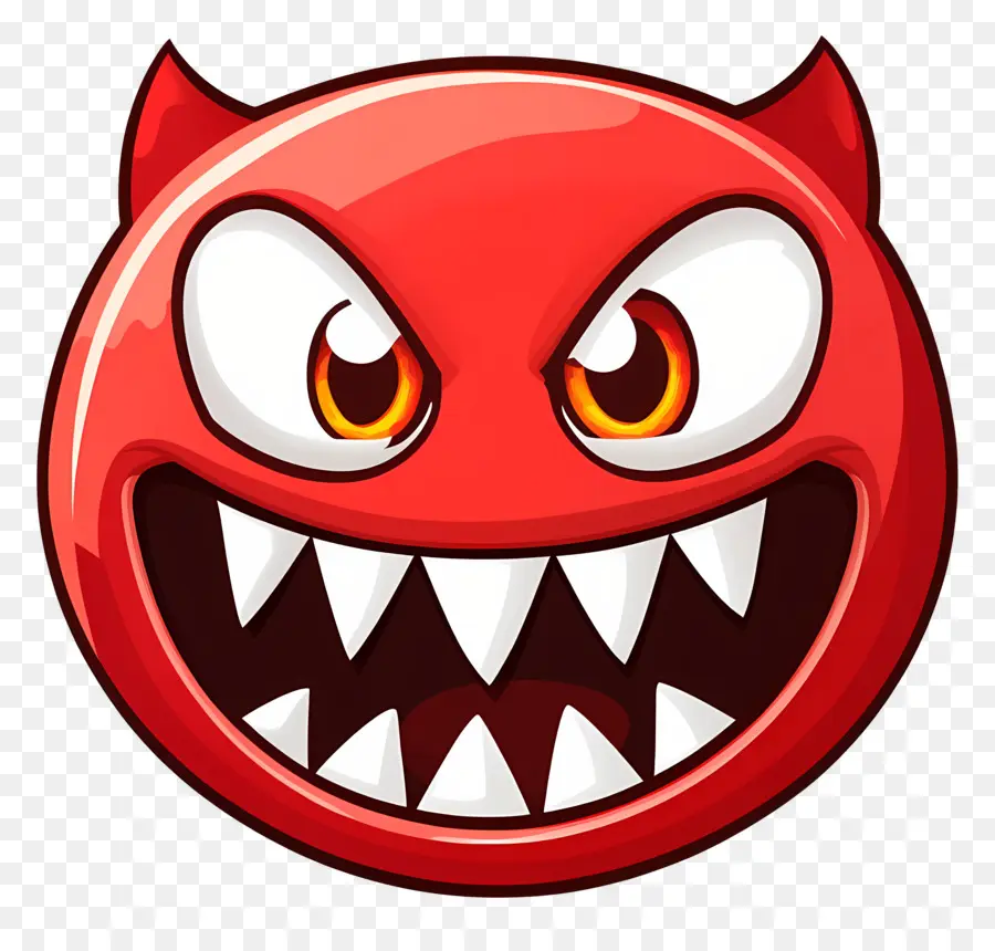 Emoji D'halloween，Emoji En Colère PNG