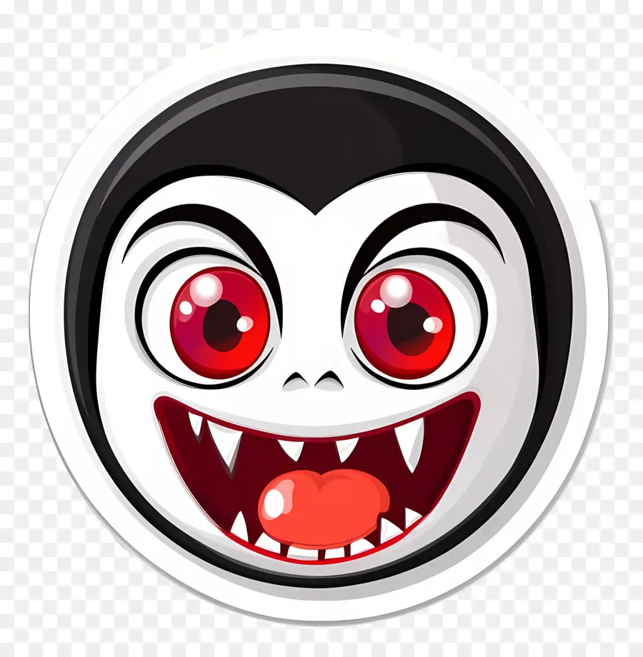 Emoji D'halloween，Emoji Vampire PNG