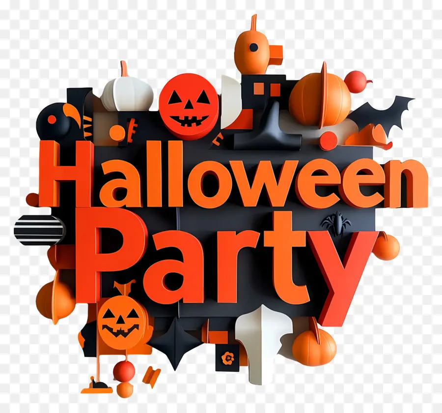 Fête D'halloween，Citrouilles PNG