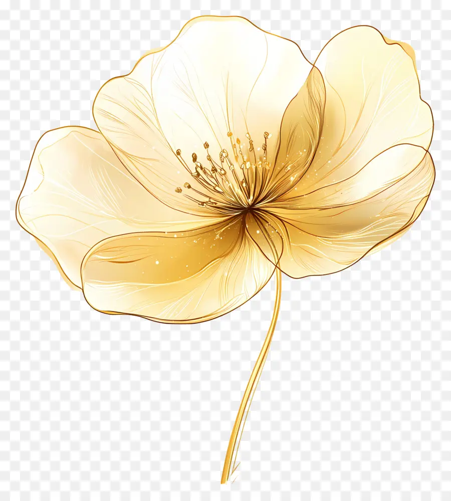 Fleur Or，Fleur D'or PNG