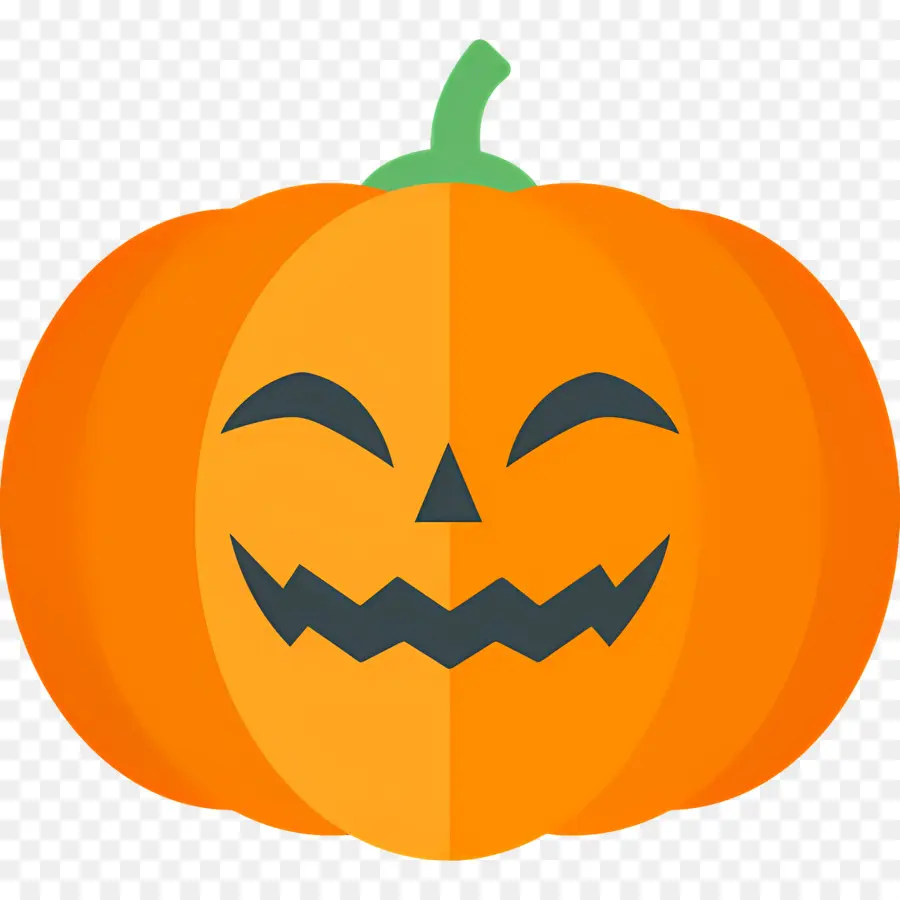 Citrouille D'halloween Effrayante，Lanterne Citrouille Orange PNG