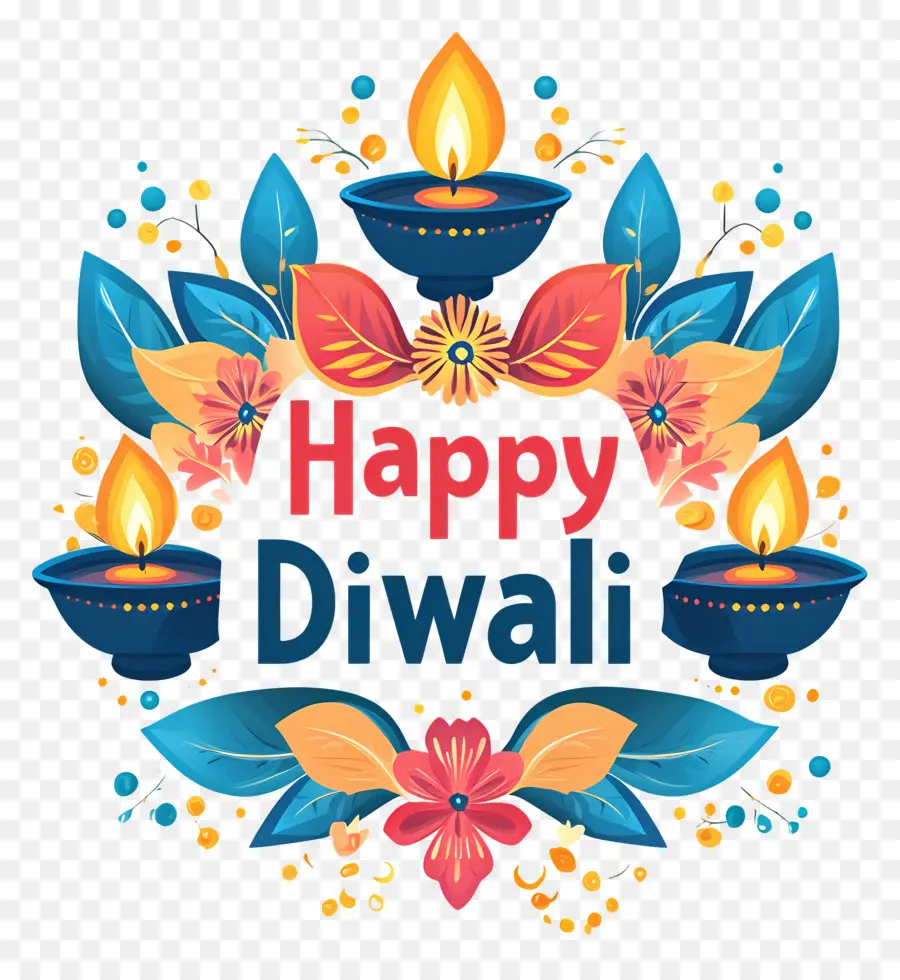 Joyeux Diwali，Conception Joyeuse De Diwali PNG