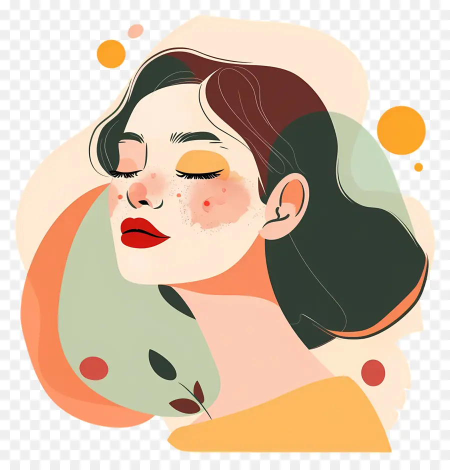 Femme De Maquillage，Illustration De Femme PNG