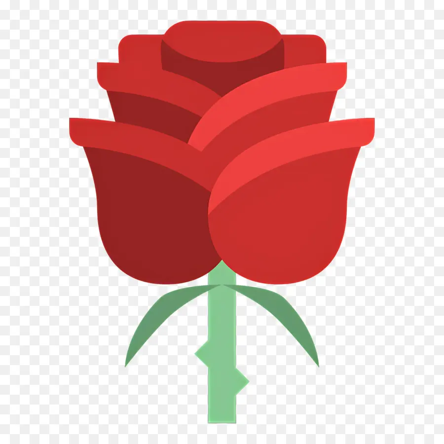 Fleur Rose，Rose Rouge PNG