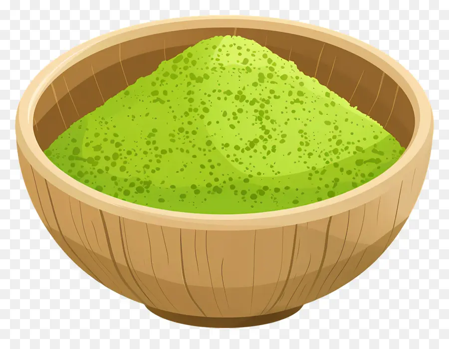 Poudre De Matcha，Poudre Verte PNG