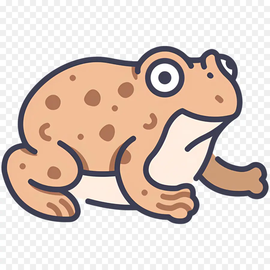 Crapaud，Grenouille De Dessin Animé PNG