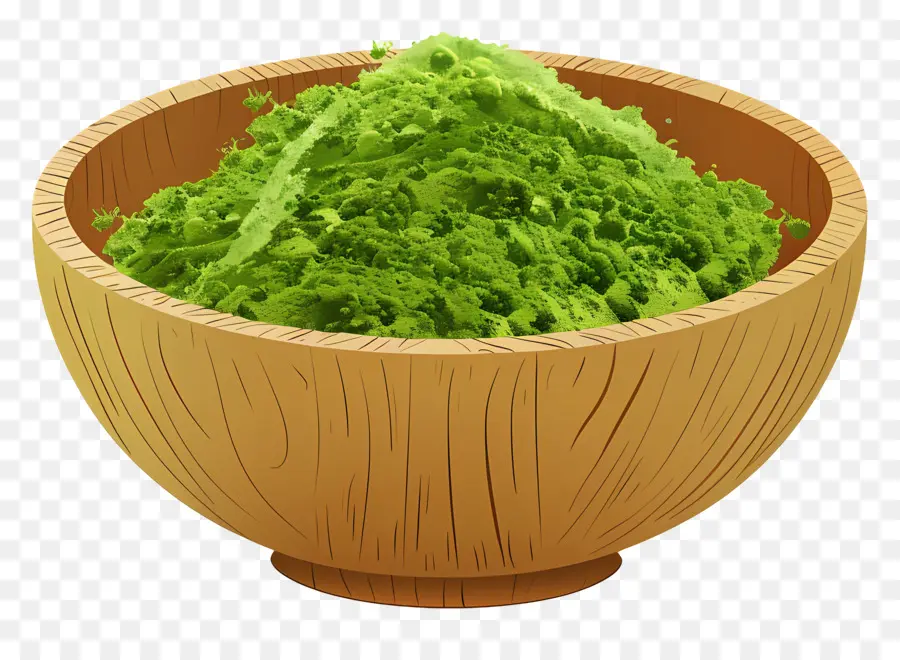 Poudre De Matcha，Poudre Verte PNG