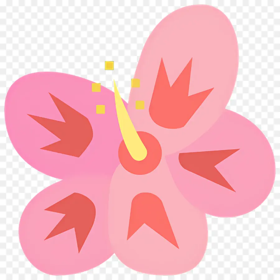 Fleur Tropicale，Fleur Rose PNG