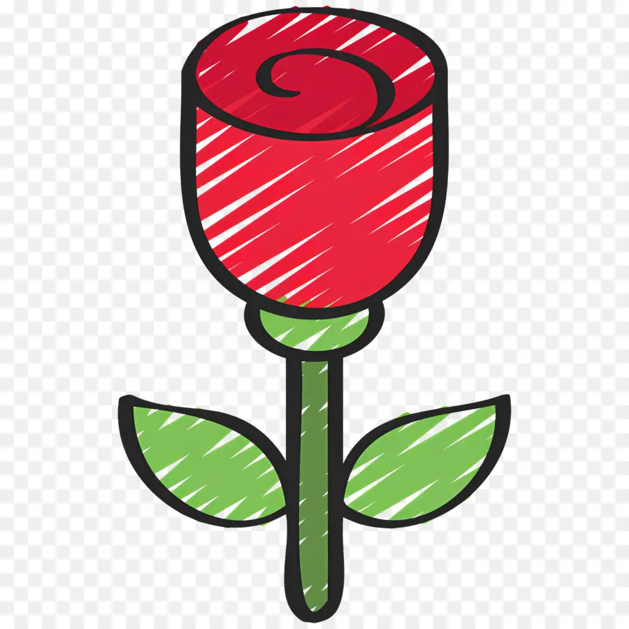 Fleur Rose，Rose Rouge PNG