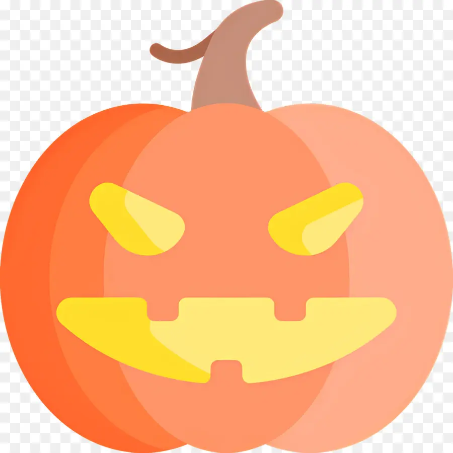 Citrouille D'halloween，Lanterne Citrouille Orange PNG