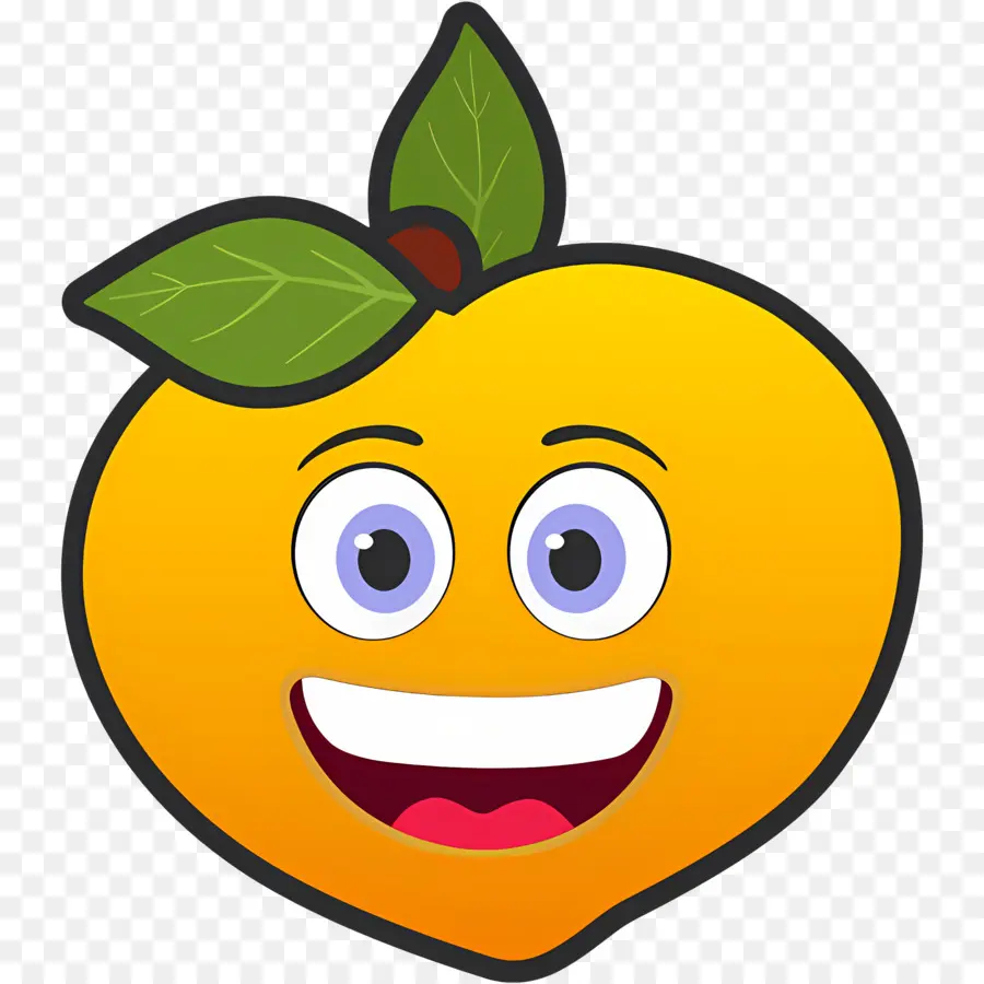 Pêche Emoji，Pêche Surprise PNG