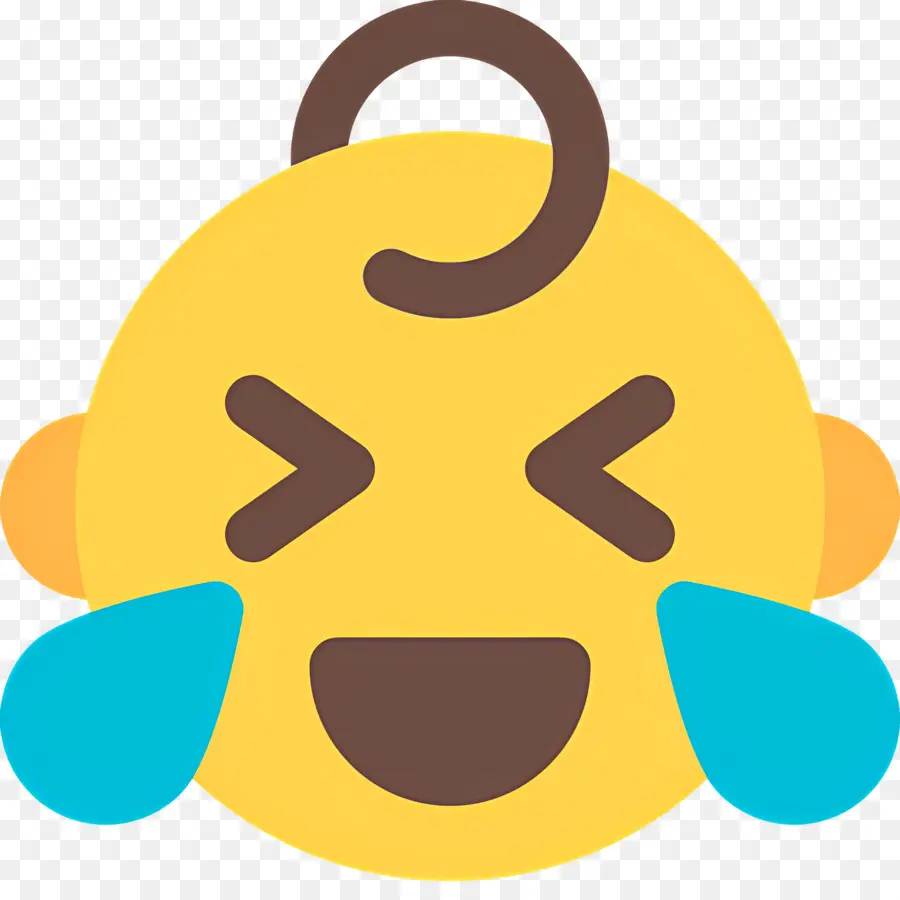 Rire Emoji，Bébé Qui Rit PNG