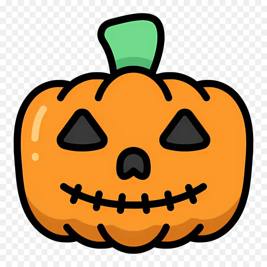 Citrouille D'halloween Effrayante，Lanterne Citrouille Orange PNG