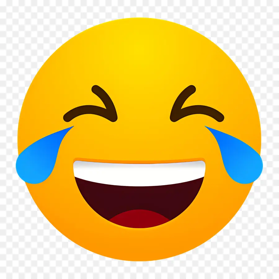 Rire Emoji，Emoji Riant PNG