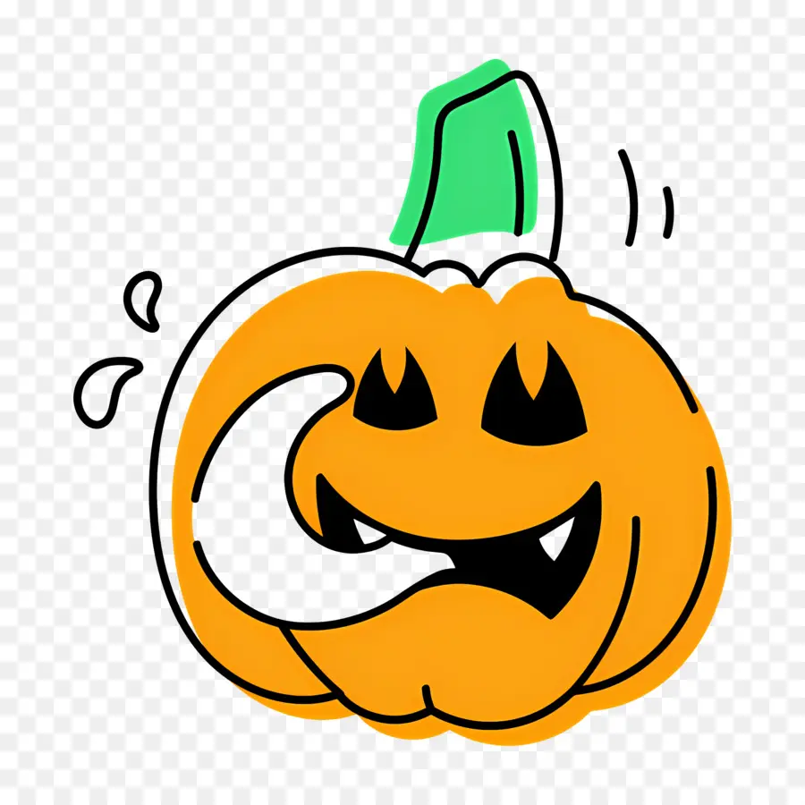 Citrouille D'halloween，Citrouille Avec Des Yeux PNG