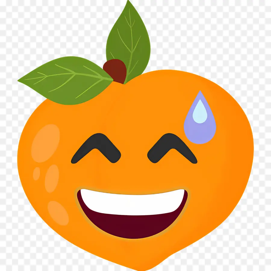 Pêche Emoji，Emoji Pêche PNG