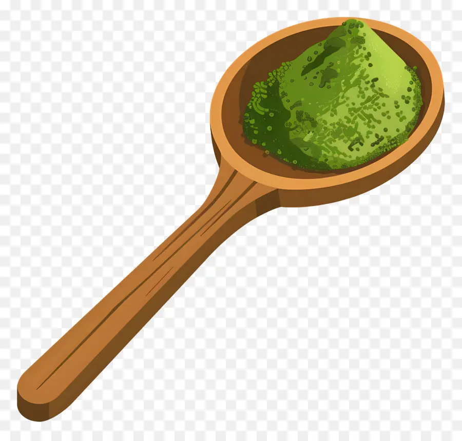 Poudre De Matcha，Poudre Verte PNG