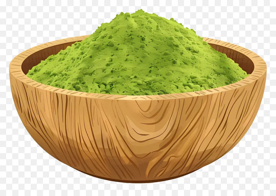 Poudre De Matcha，Poudre Verte PNG