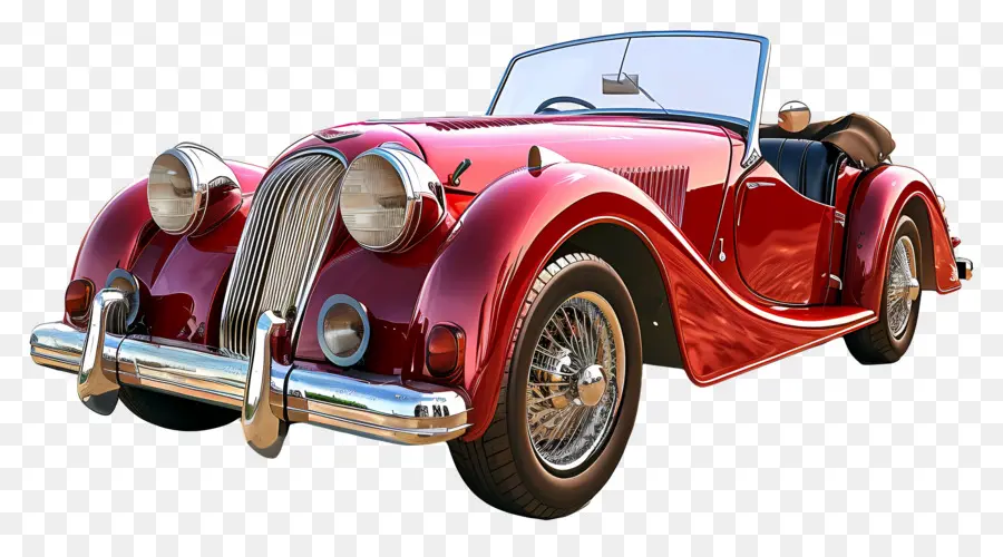 Voiture 3d，Voiture Rouge PNG