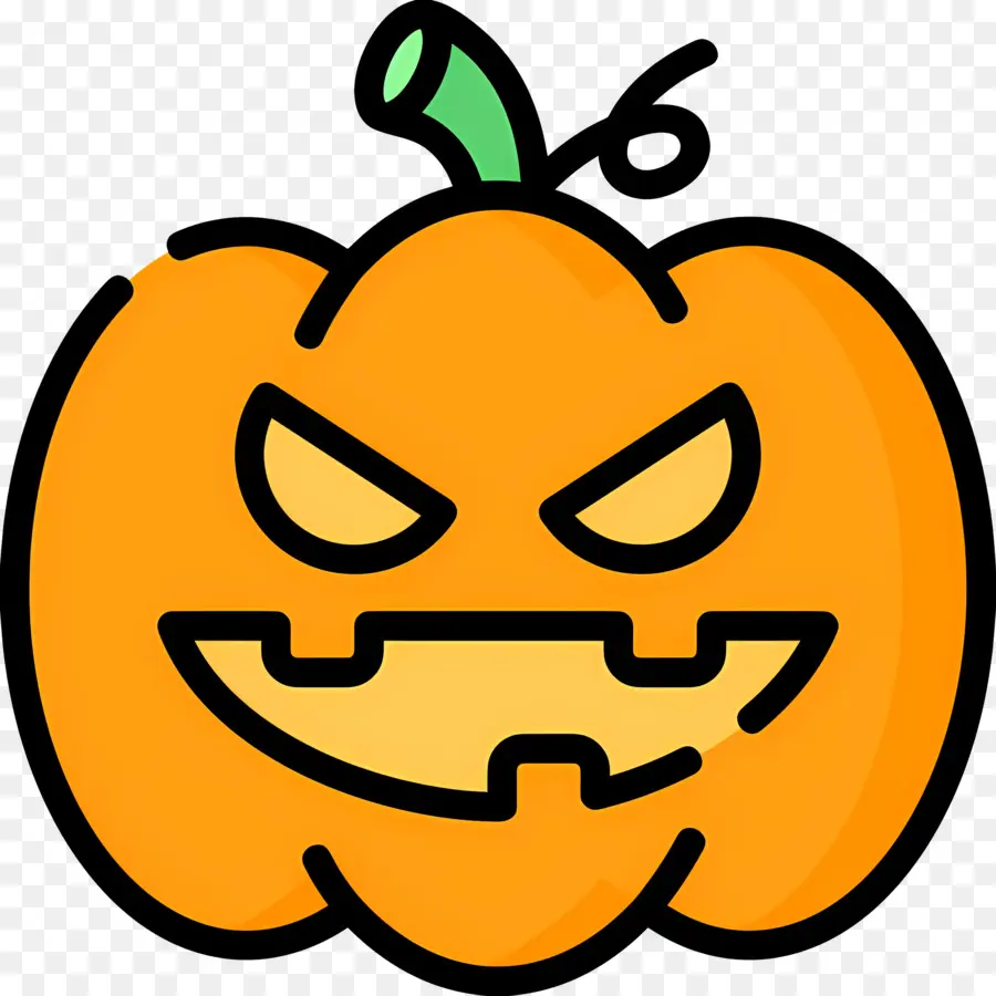 Citrouille D'halloween，Lanterne Citrouille Orange PNG