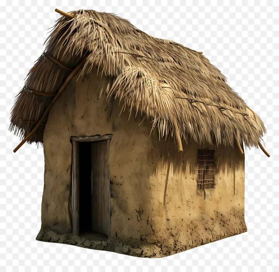 Maison De Hutte De Boue Indienne，Maison De Boue PNG