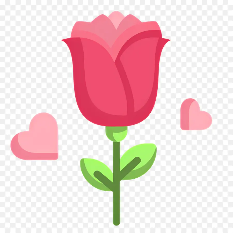 Fleur Rouge，Rose PNG