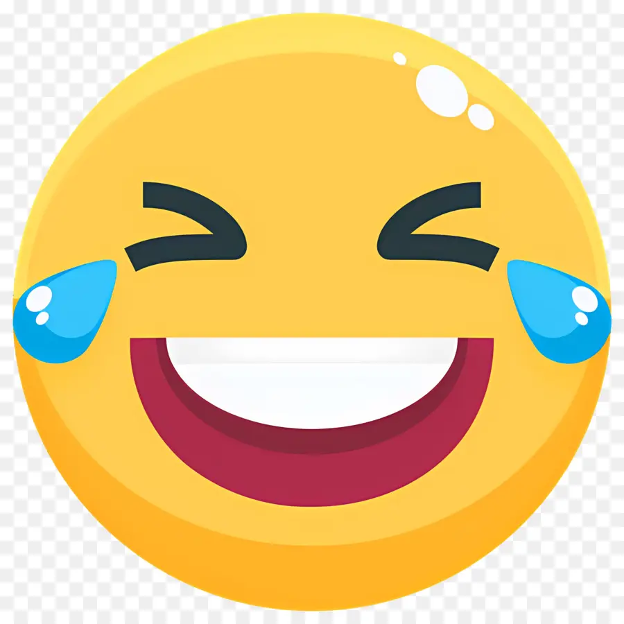 Rire Emoji，Emoji Riant PNG