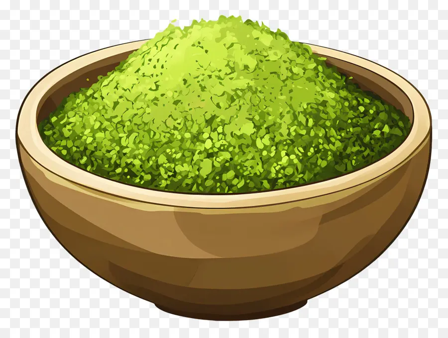 Poudre De Matcha，Poudre Verte PNG