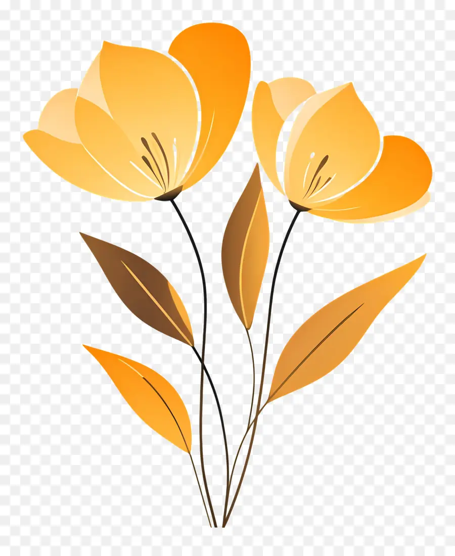 Fleur Or，Fleurs Jaunes PNG