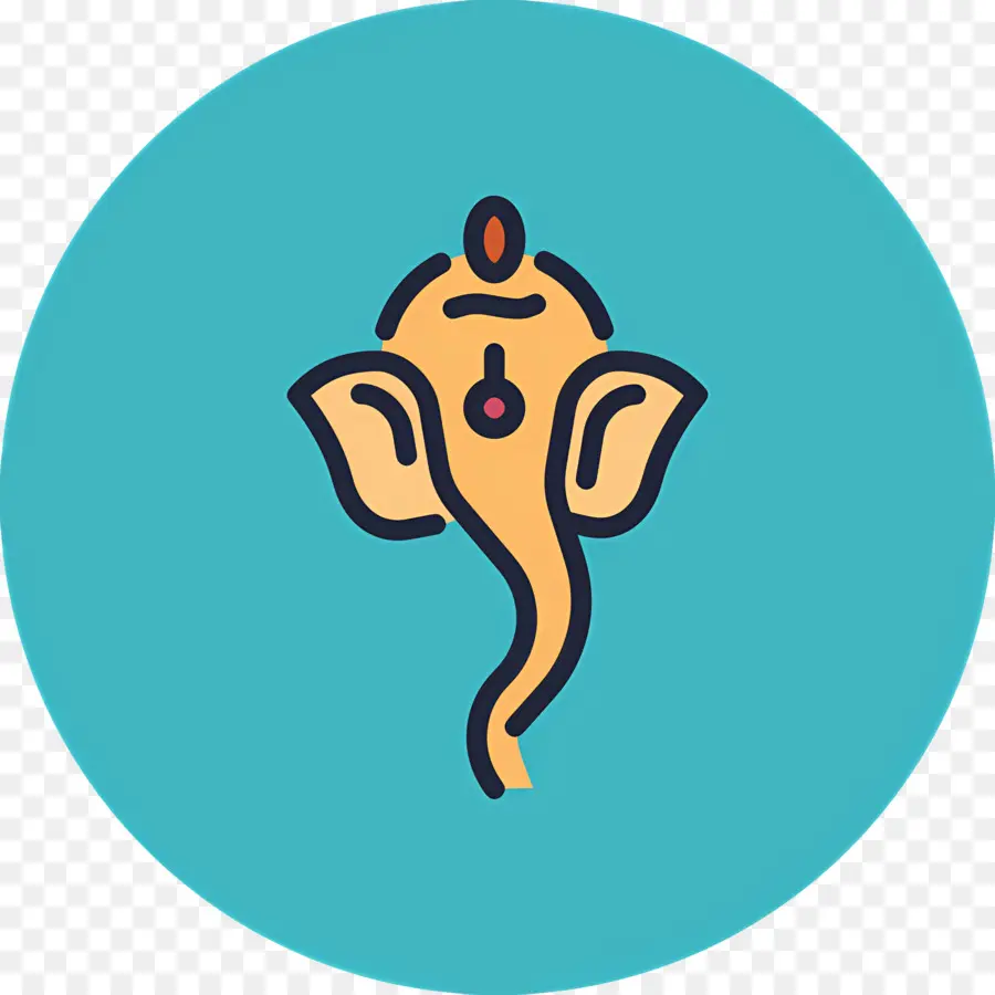 Ganesh，Contour D'éléphant PNG