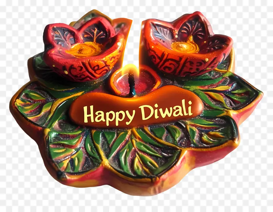 Joyeux Diwali，Lampe De Diwali PNG